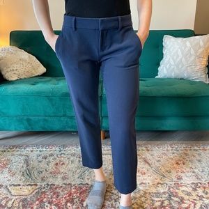 Old Navy Harper Mid-Rise crop navy pants